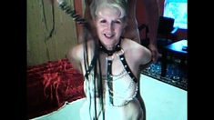 Granny Ellen has finally become a BDSM slave