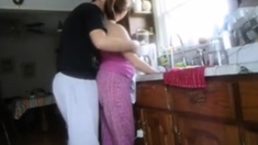 Washing NO fucking after morning with girl