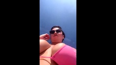 Social Media Babes with monster boobs - bikini