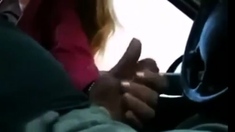 Handjob Through The Car Window