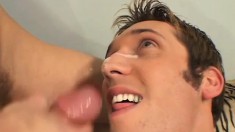 Nothing Pleases This Horny Young Man More Than Servicing A Cock